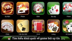 Tìm hiểu khái quát về game bài uy tín